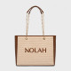 NOLAH® ΓΥΝΑΙΚΕΙΑ ΤΣΑΝΤΑ VENICE BEIGE BROWN NOLAH® ΓΥΝΑΙΚΕΙΑ ΤΣΑΝΤΑ VENICE BEIGE BROWN