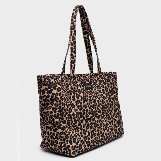 NOLAH® ΓΥΝΑΙΚΕΙΑ ΤΣΑΝΤΑ ΠΑΝΙΝΗ YARA BLACK LEOPARD NOLAH® ΓΥΝΑΙΚΕΙΑ ΤΣΑΝΤΑ ΠΑΝΙΝΗ YARA BLACK LEOPARD