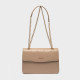 NOLAH® MARJORY BEIGE ΜΕ ΕΜΠΙΕΣΤΟ LOGO ΚΑΠΑΚΙ ΚΑΙ ΑΛΥΣΙΔΑ