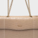 NOLAH® MARJORY BEIGE ΜΕ ΕΜΠΙΕΣΤΟ LOGO ΚΑΠΑΚΙ ΚΑΙ ΑΛΥΣΙΔΑ