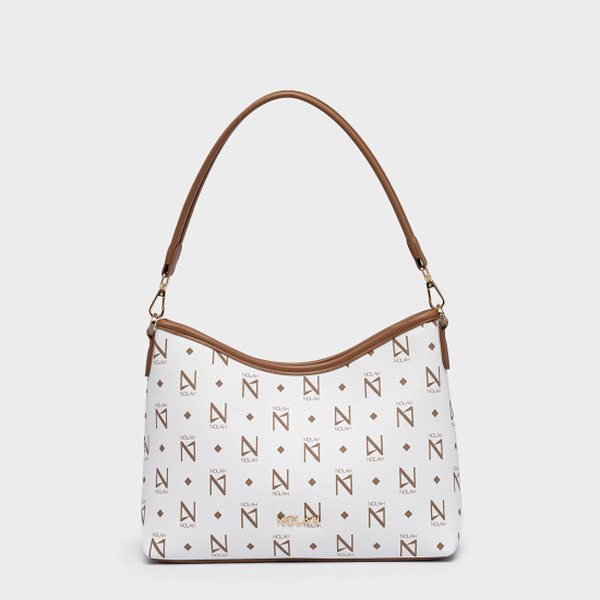 NOLAH® ΓΥΝΑΙΚΕΙΑ ΤΣΑΝΤΑ BETTINA WHITE BROWN