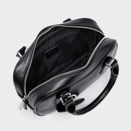 NOLAH® ΓΥΝΑΙΚΕΙΑ ΤΣΑΝΤΑ LOVEY BLACK SILVER
