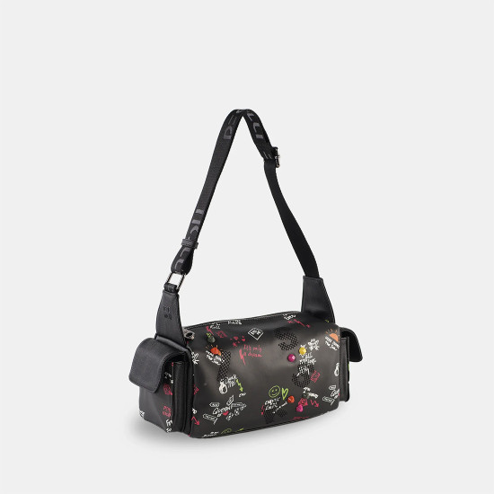 PEPE MOLL® ΓΥΝΑΙΚΕΙΑ ΤΣΑΝΤΑ SHIRLEY 261230-BLACK