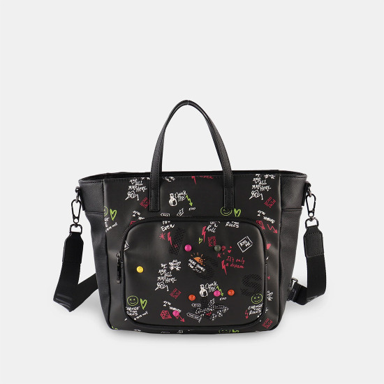 PEPE MOLL® ΓΥΝΑΙΚΕΙΑ ΤΣΑΝΤΑ SHIRLEY 261233-BLACK PEPE MOLL® ΓΥΝΑΙΚΕΙΑ ΤΣΑΝΤΑ SHIRLEY 261233-BLACK