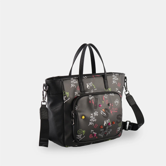 PEPE MOLL® ΓΥΝΑΙΚΕΙΑ ΤΣΑΝΤΑ SHIRLEY 261233-BLACK PEPE MOLL® ΓΥΝΑΙΚΕΙΑ ΤΣΑΝΤΑ SHIRLEY 261233-BLACK